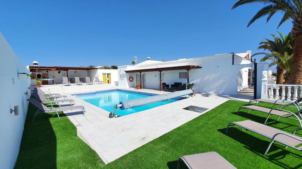 Stunning Sea View Villa With 6 Bedrooms & Heated Pool - Villa Renaissance Playa Blanca  Exterior foto